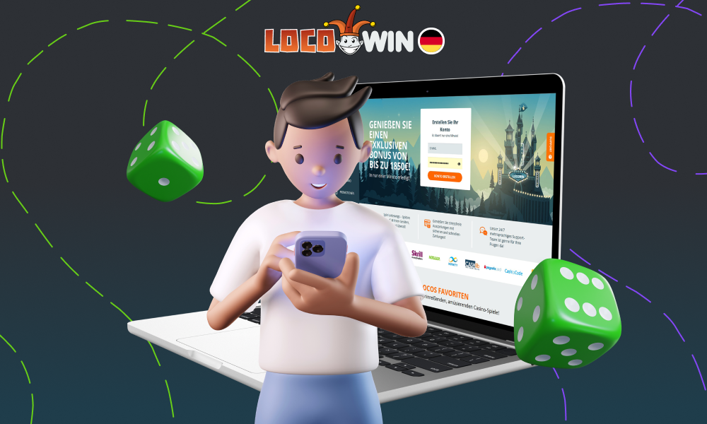 Locowin ist eine umfangreiche Glücksspiel-Seite mit vielen Casino-Spielen