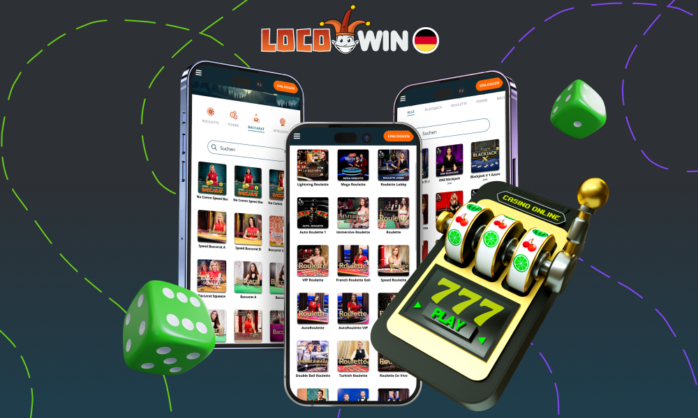 Die Locowin-App bietet mehr als 3.000 Casino-Spiele