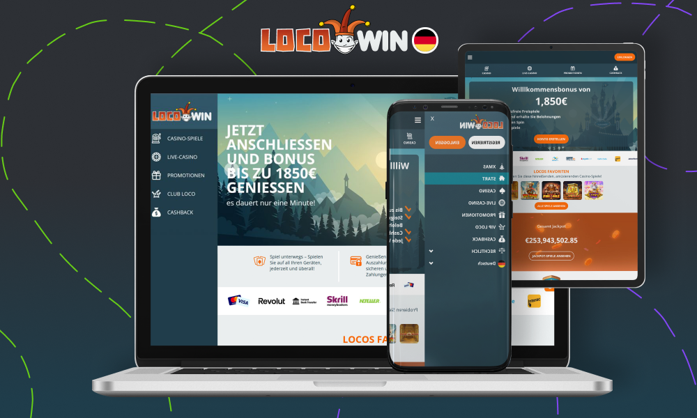 Locowin sieht modern aus und ist einfach zu nutzen