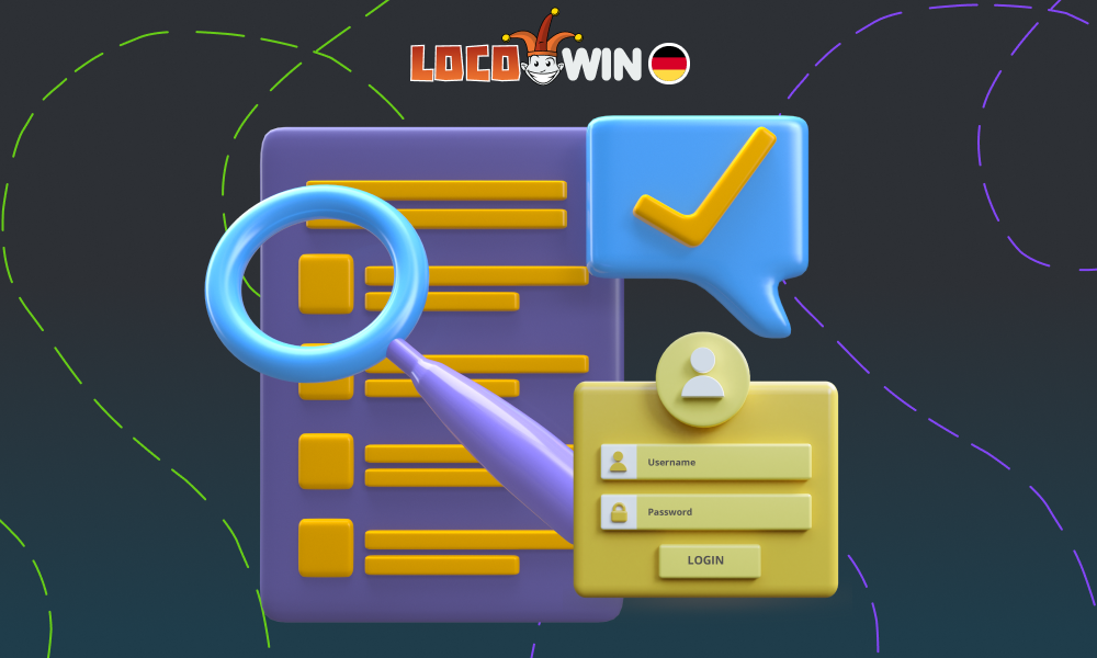 Spieler müssen einige Regeln erfüllen, um die Locowin-Registrierung abzuschließen